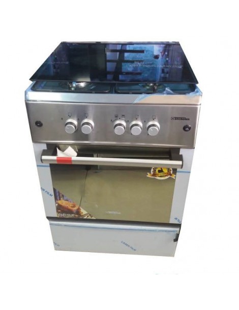 CUISINIÈRE TECHNOLUX 4 FEUX 60X60 INOX